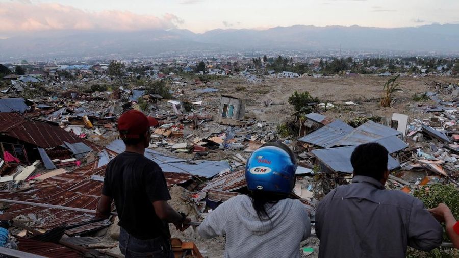 Kompleks Perumnas Balaroa merupakan salah satu kelurahan yang terdampak gempa cukup parah.