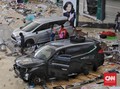 Komponen Mobil Jadi Sasaran Jarahan Korban Gempa Palu