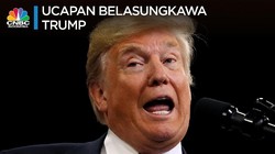 Sebut RI Sahabat, Donald Trump Sampaikan Belasungkawa