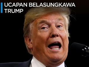 Sebut RI Sahabat, Donald Trump Sampaikan Belasungkawa