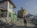 FOTO: Kapal-kapal yang Terhempas ke Darat karena Tsunami Palu