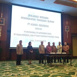 Boy Thohir Konversi Transaksi Dolar Adaro ke Rupiah