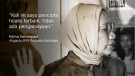 Ragam Reaksi Sandiwara Hoaks Ratna Sarumpaet
