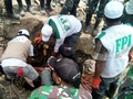 Relawan FPI Terjebak Longsor Hingga Pingsan di Sigi Palu