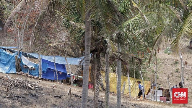 Khawatir Tsunami Susulan, Warga Bertahan di Gunung Rajabasa