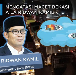 Melihat Jurus Ridwan Kamil Atasi Kemacetan Stres Bekasi-DKI