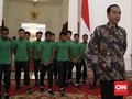 Bertemu Jokowi, Kebahagiaan untuk Timnas Indonesia U-16