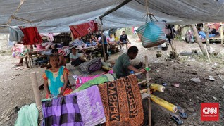 Pengungsi Gempa dan Tsunami Sulteng Mulai Terserang Penyakit