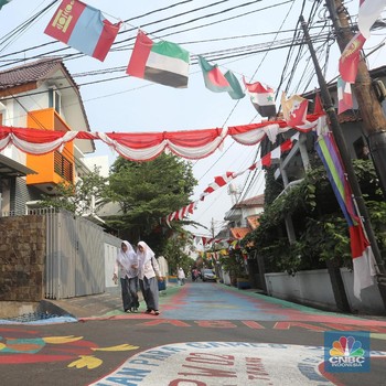 Sambut Asian Para Games 2018, Kampung Tomang Bersolek
