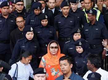 Istri Najib Razak Didakwa 17 Tindak Pidana Pencucian Uang