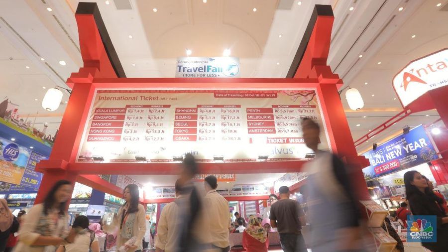 GATF Phase II di Jakarta ini mentargetkan total transaksi sebesar Rp 218 Miliar dengan target pengunjung sebanyak 80 ribu