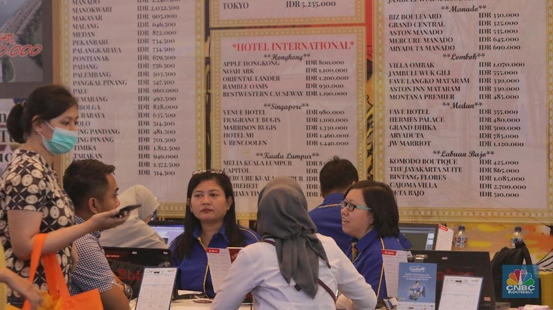 GATF Phase II di Jakarta ini mentargetkan total transaksi sebesar Rp 218 Miliar dengan target pengunjung sebanyak 80 ribu