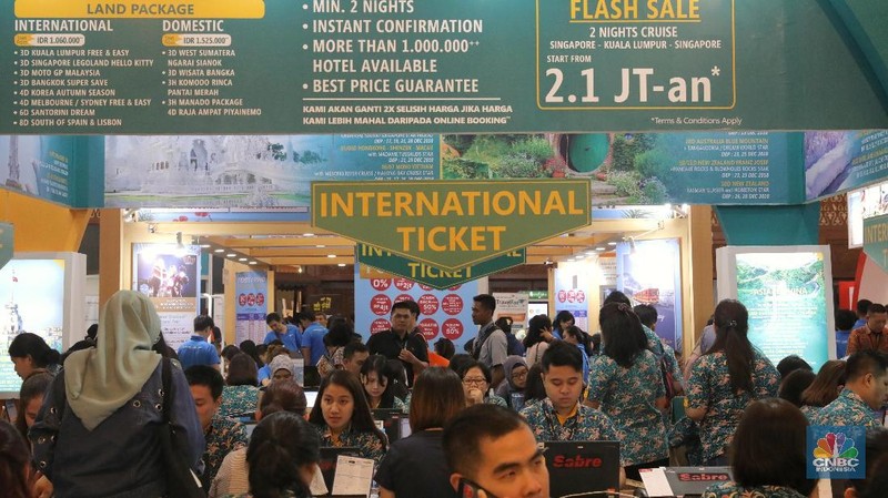 GATF Phase II di Jakarta ini mentargetkan total transaksi sebesar Rp 218 Miliar dengan target pengunjung sebanyak 80 ribu