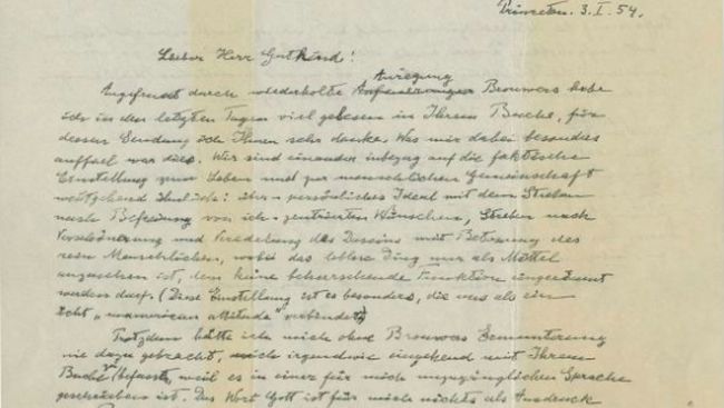 'Surat Tuhan' Einstein Dilelang hingga Rp 22,8 M di New York