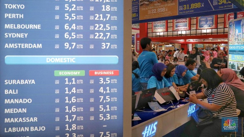 GATF Phase II di Jakarta ini mentargetkan total transaksi sebesar Rp 218 Miliar dengan target pengunjung sebanyak 80 ribu
