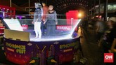 Dalam acara yang berlangsung sampai 7 Oktober mendatang, ada seratusan musisi yang bakal ikut memeriahkan panggung Synchronize Fest. (CNN Indonesia/Bisma Septalisma)