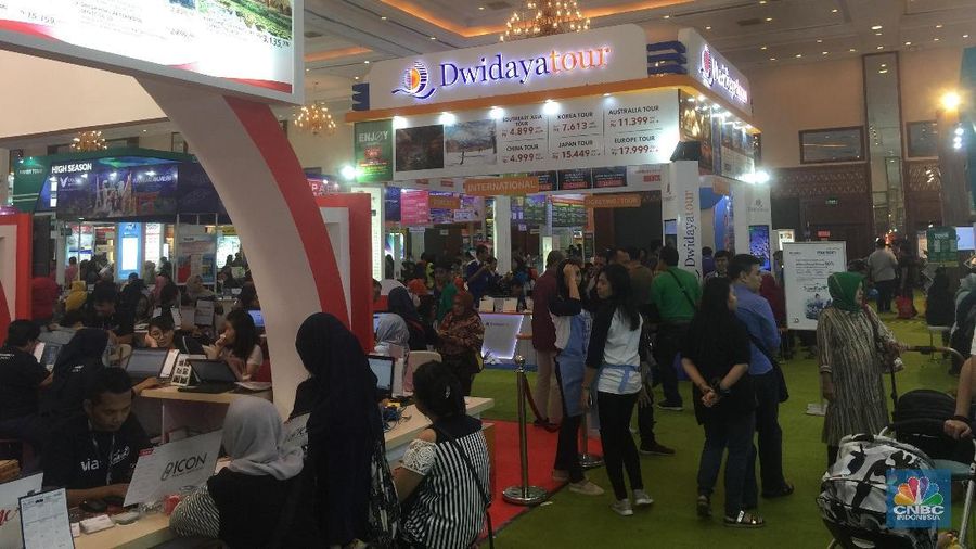 Di Garuda Travel Fair, tiket wisata internasional masih banyak diburu pengunjung