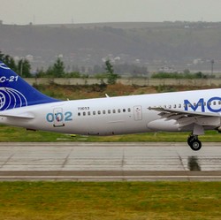 Ini Dia Irkut MC-21, Pesawat Rusia yang akan Dipakai Merpati