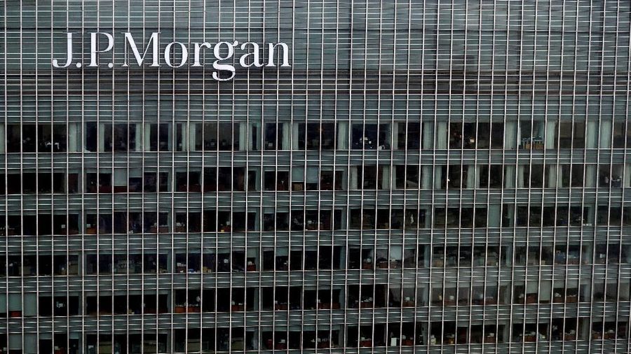 FILE PHOTO: A J.P. Morgan building is seen at Canary Wharf in London, Britain May 17, 2017. REUTERS/Stefan Wermuth/File Photo                                GLOBAL BUSINESS WEEK AHEAD