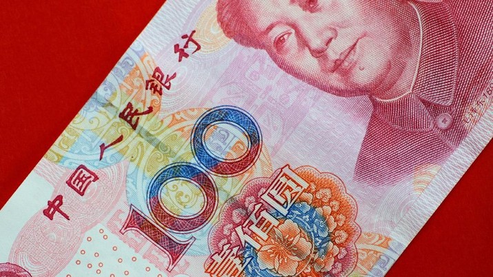 FILE PHOTO: A China yuan note is seen in this illustration photo May 31, 2017.     REUTERS/Thomas White/Illustration/File Photo