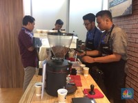 Saat Barista Nomor Wahid RI Jamu Tamu IMF-WB Annual Meetings