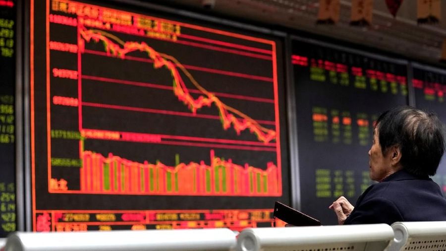 Indeks Shanghai dibuka melemah 0,14%, sementara indeks Hang Seng terkoreksi 0,04%.