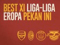 INFOGRAFIS: Best XI Liga-liga Eropa Pekan Ini
