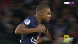 VIDEO: Cuplikan Empat Gol Kylian Mbappe di PSG vs Lyon
