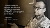Chatib Basri, Menteri Keuangan era Presiden Susilo Bambang Yudhoyono.