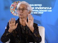Ketika Sri Mulyani Tantang Bos IMF Christine Lagarde