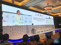 Ketika Sri Mulyani Happy Neraca Dagang RI Surplus