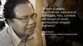 Rizal Ramli, Ekonom/Mantan Menteri Koordinator Bidang Perekonomian.