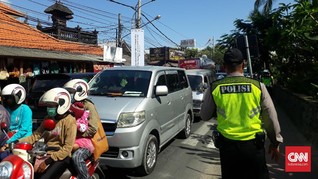 Kemacetan dan Penjagaan Berlapis Ubah Suasana Pulau Dewata