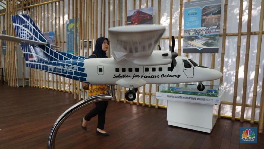 Miniatur Pesawat Dirgantara Indonesia