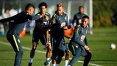 Timnas Brasil akan menghadapi Argentina pada laga uji coba di Jeddah, Arab Saudi, empat hari setelah laga persahabatan melawan Arab Saudi. (Reuters/Andrew Boyers)