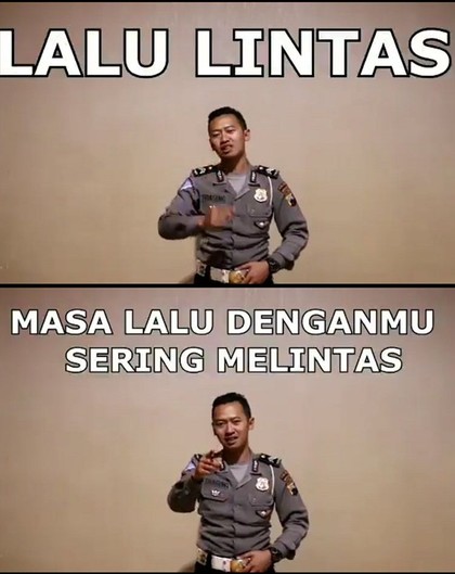 Viral Kamus Cinta Ala Polisi yang Kocak Banget tapi Bikin Baper Viral Kamus Cinta Ala Polisi yang Kocak Banget tapi Bikin Baper