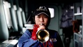 Angka ini masih kalah dari Amerika Serikat dimana jumlah tentara perempuan mereka berjumlah 15 persen dan Inggris 10 persen (REUTERS/Kim Kyung-Hoon)