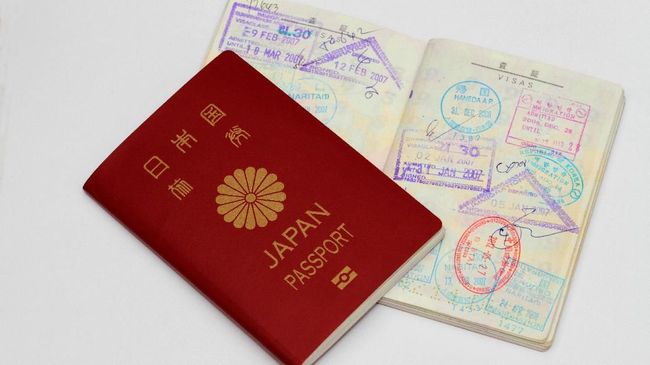 Paspor Jepang Bebas Visa ke-191 Negara, Indonesia Cuma 71