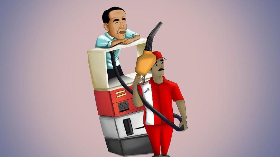 Harga premium di era kepemimpinan joko widodo