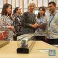 Indonesia Pavilion Catches Eyes of IMF's Boss