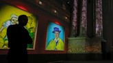 Vincent Van Gogh merupakan seorang pelukis impressionis yang banyak melukis objek dengan cat air warna cerah dan menarik. (REUTERS/Yves Herman)