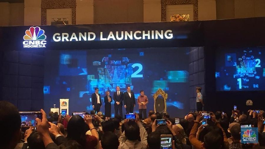Nikmati grand launching CNBC Indonesia lewat Oppo Find X.