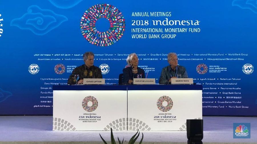 Dana Moneter Internasional (IMF) sama sekali tak menginginkan adanya perang dagang