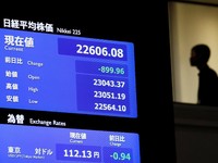 Ramai Aksi Beli, Bursa Tokyo Ditutup Menguat