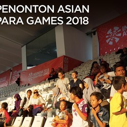 Mengintip Antusiasme Penonton Asian Para Games 2018