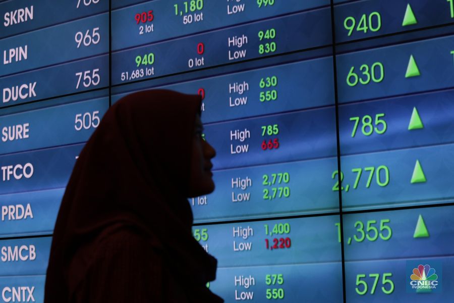 Ilustrasi Bursa Efek Indonesia (CNBC Indonesia/Muhammad Sabki)