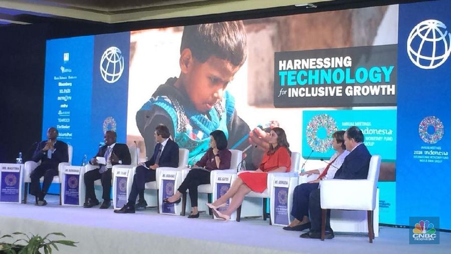 Melinda Gates mengatakan inovasilah yang membuat dunia ini berputar.