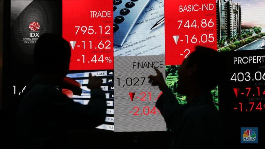 Apakah aksi jual yang dilakukan investor asing pada hari ini dipicu oleh perhelatan pemilu pada esok hari?