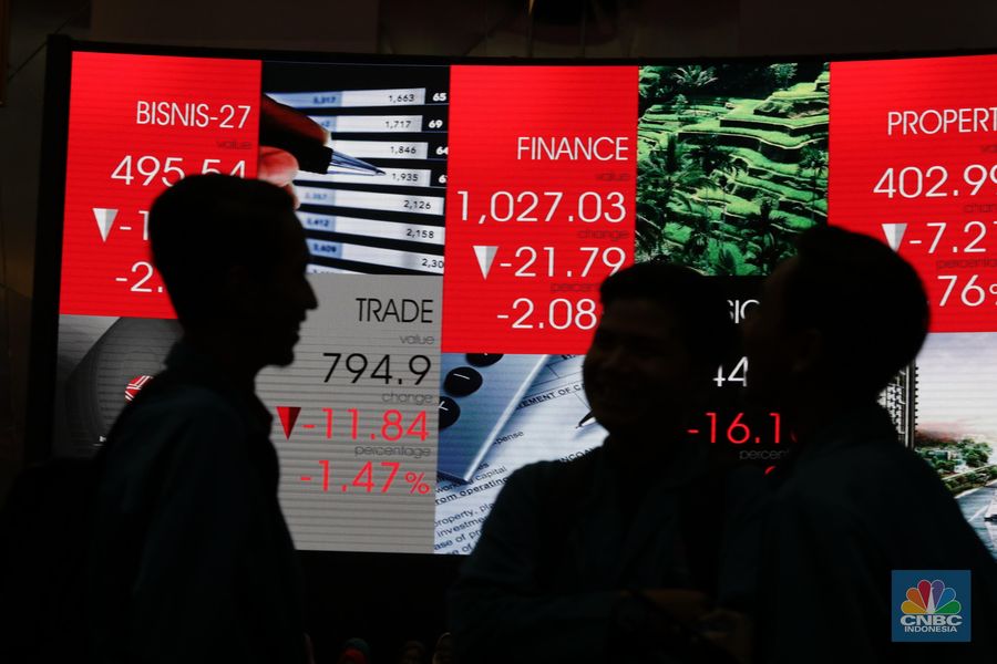 Investor Asing Bawa Kabur Rp 1,4 T, IHSG Melemah 0,84%
