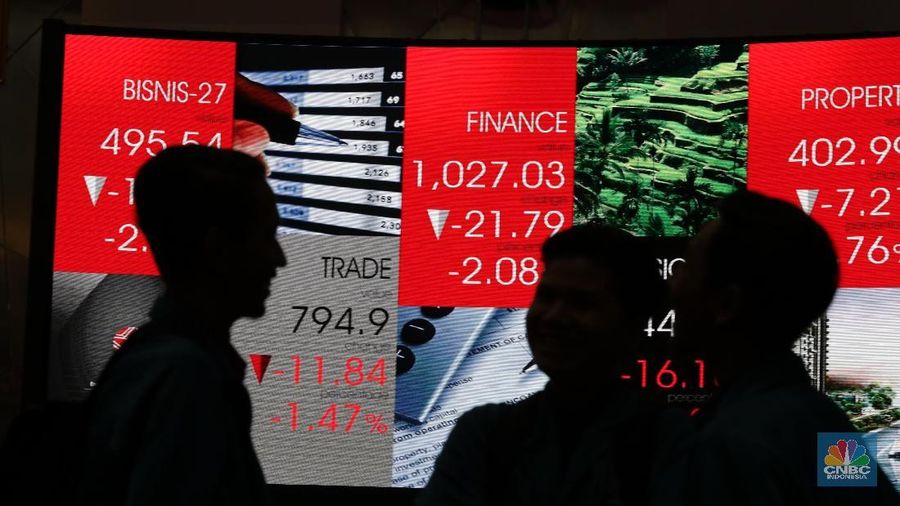Sudah Dibantu Data Inflasi, IHSG Masih Melemah 0,27%